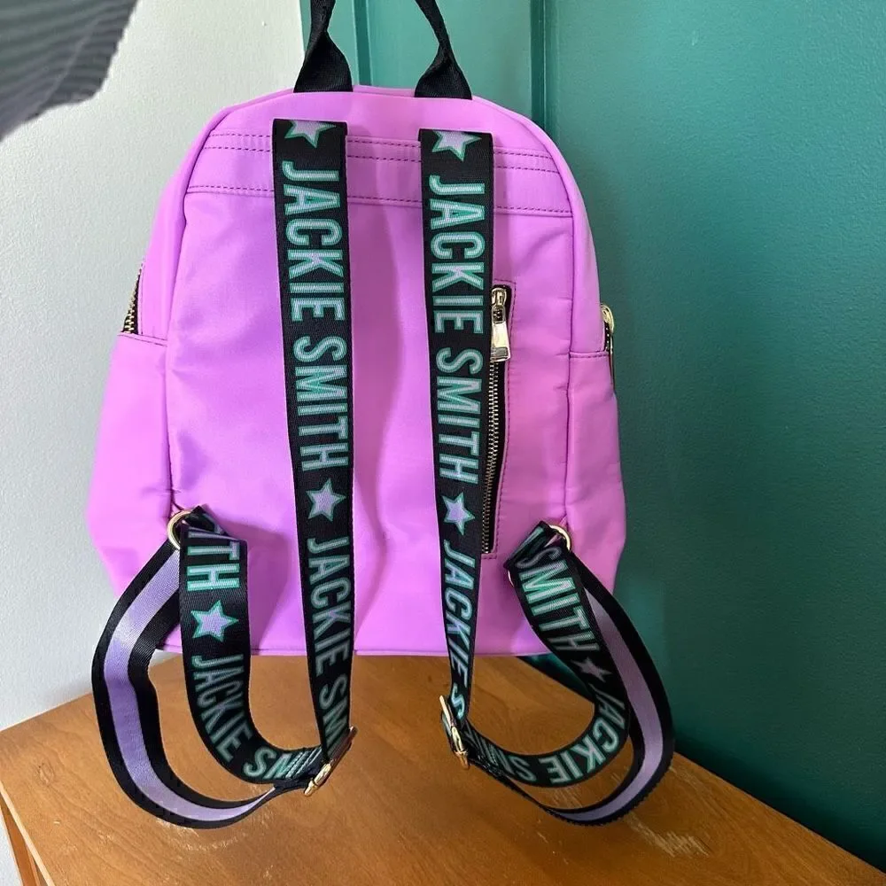 Jackie Smith Dear Lilac Microfiber Backpack